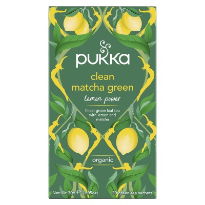 Pukka Clean Matcha Green 20 Tea sachets